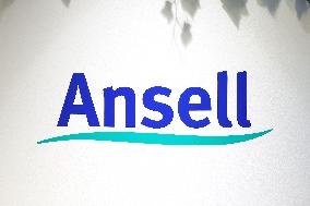 Ansel Healthcare Japan signboard and logo
